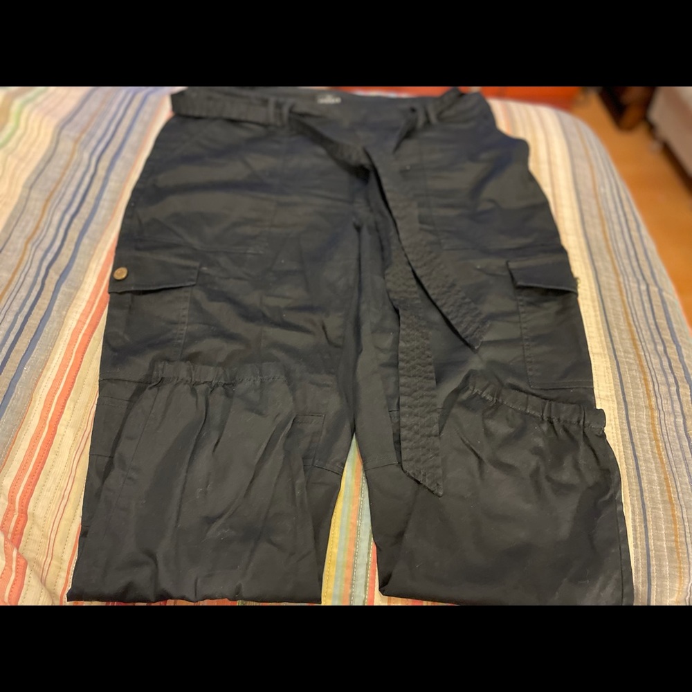 Black Cargo pants Whitehouse Black Market